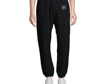 Streetwear Joggers Embroidered Logo, Urban Aesthetic Sweatpants, Unisex Cotton Jogger Pants, Y2K Grunge Vibe, Cozy Everyday Fit | BNDIT