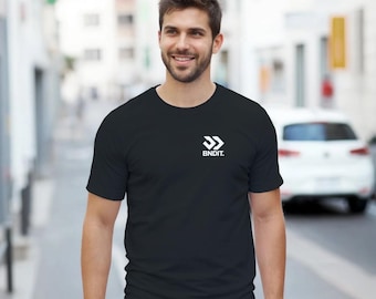 Streetwear T-Shirt Heavyweight, Urban Aesthetic Tee, Unisex Cotton Shirt, Y2K Grunge Vibe, Minimalist Logo, Edgy Fashion Gift | BNDIT