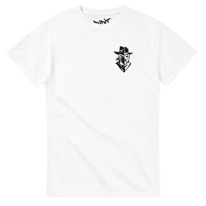 BNDIT Streetwear T-Shirt - Urban Aesthetic Short Tag Graphic Tee - Heavyweight Cotton Casual Urban Apparel - Minimalist Street Style Shirt image 3