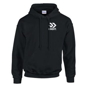 Oversized Streetwear Hoodie, Urban Aesthetic Pullover Hoodie, Unisex Hooded Sweatshirt, Y2K Grunge Vibe, Minimalist Logo, Edgy Gift | BNDIT image 3