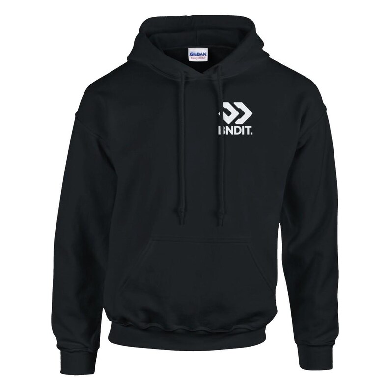 Oversized Streetwear Hoodie, Urban Aesthetic Pullover Hoodie, Unisex Hooded Sweatshirt, Y2K Grunge Vibe, Minimalist Logo, Edgy Gift | BNDIT image 3