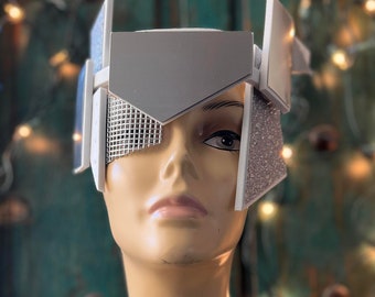 Catalyst Futuristische bril cyborg hoofddeksel halo hoofddeksel masker kostuum hoed accessoires