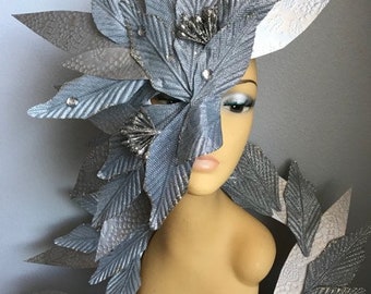 Volière Bird Face halfmasker hoofddeksel hoed nekwikkel hoofdtooi kostuumaccessoires