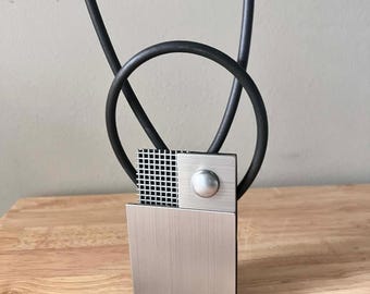 Future light Dada Mid Century Style  Necklace: Signed Geometric Statement Jewelry