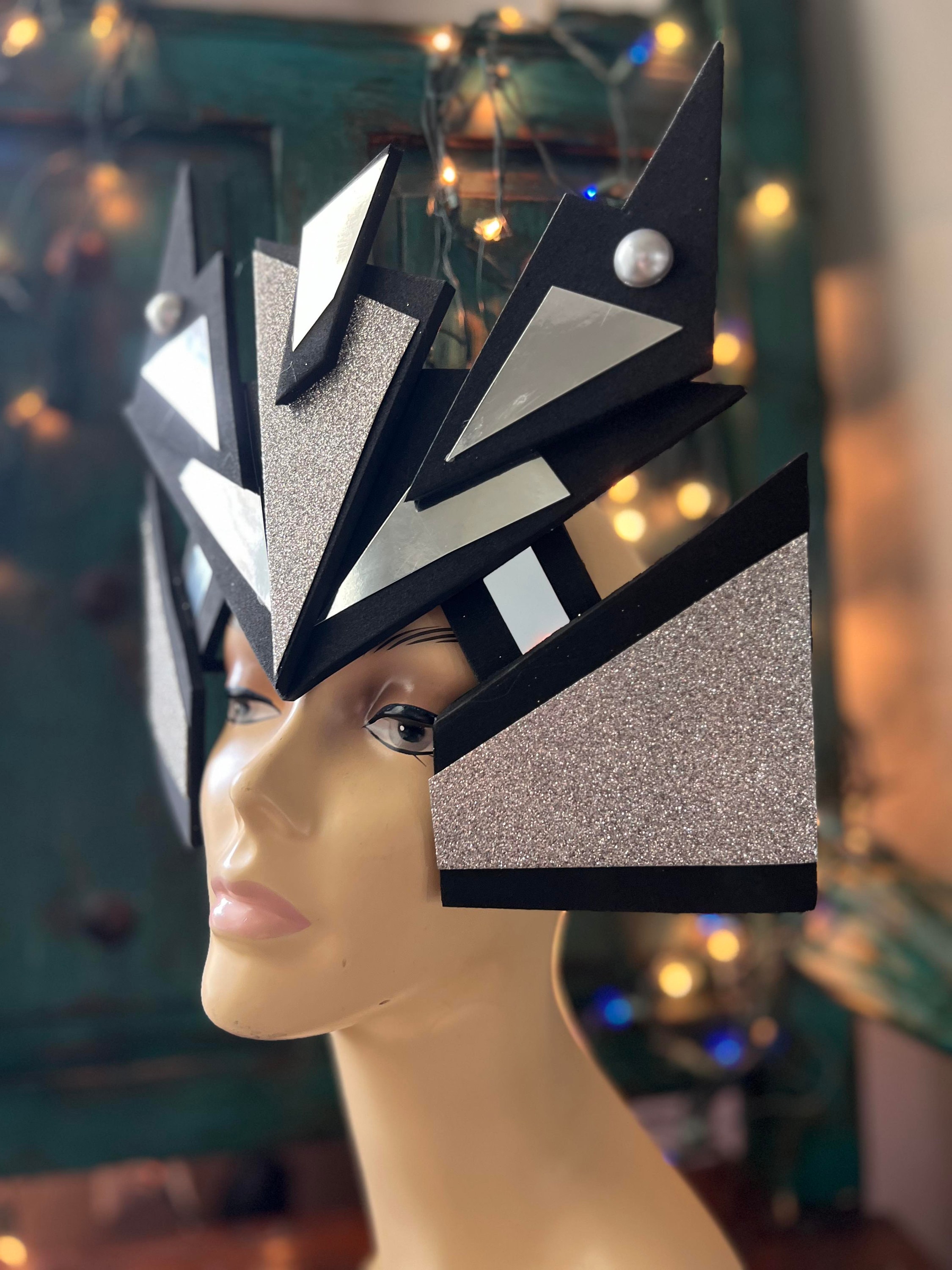 Vordex Force Headgear Sci-fi Futuristic Headdress Costume