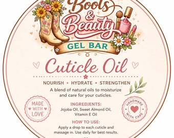 Aceite casero para cutículas