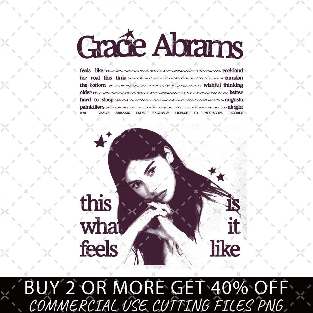 Gracie Abrams Png, This is What It Feels Like Album Inspired Png ...
