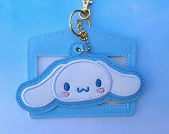 Puppy  - Embroidered Keychain and ID Card case