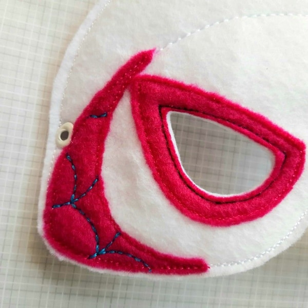 Child's Mask -  Spider Gwen felt mask