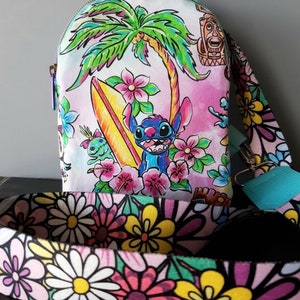 Mini Backpack style Purse - Ohana Surfer
