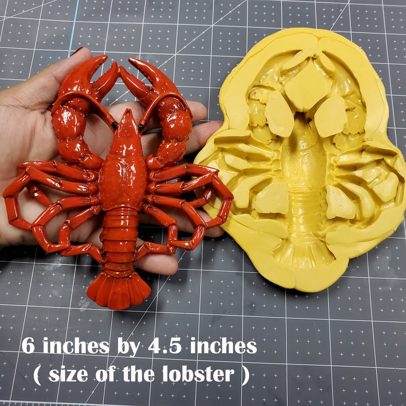 Large Lobster Silicone Mold Large Lobster Silicone Mold