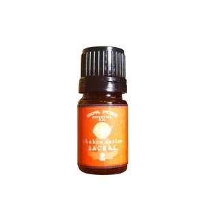 2. Sacral / Sex Chakra Essential Oil Blend