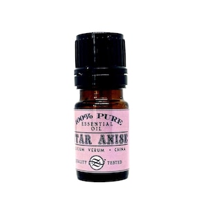 Anise, Star Essential oil, Illicium verum, China