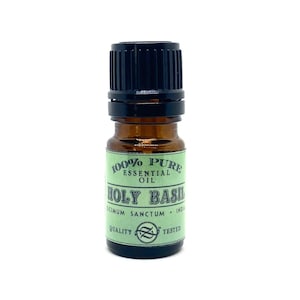 Basil, Holy (Tulsi) Essential Oil, Ocimum sanctum,  India - 15 ml