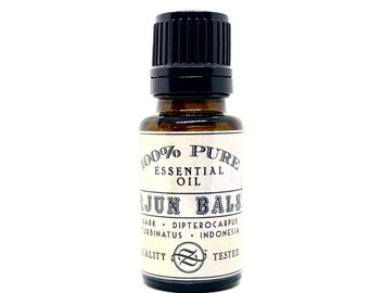 Gurjun (Gurjum) Balsam, Dark, Dipterocarpus turbinatus, Indonesia - 15 ml - 100% Pure Essential Oil