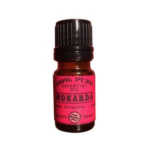 Monarda “Bee Balm”  Essential oil, Monarda fistulosa, Canada - 15 ml