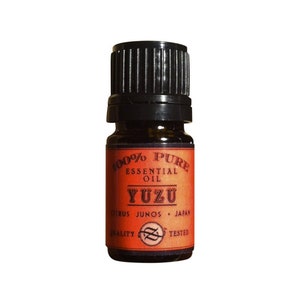 Yuzu Essential Oil, Citrus junos, Japan