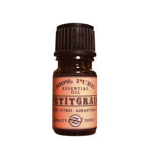 Petitgrain, Bigarade Essential Oil. Citrus Aurantium, Italy - Bulk Sizes