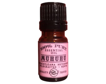 Muhuhu, (African Sandalwood), Brachyleana hutchinsii, Wild, Kenya - 15 ml - 100% Pure Essential Oil