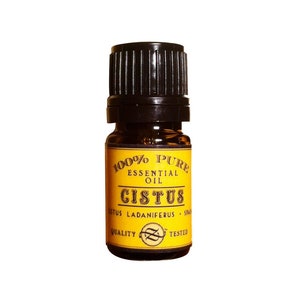 Cistus Essential Oil, Cistus ladaniferus, Spain - Bulk Sizes