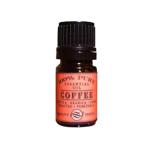 Coffee Essential Oil, Coffea arabica, Super Roasted, Venezuela - Bulk Sizes