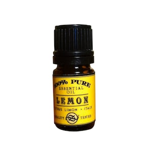 Lemon Essential Oil, Citrus limon, Italy