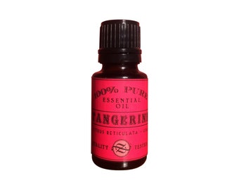 Tangerine Essential Oil, Citrus reticulata, USA - 15 ml