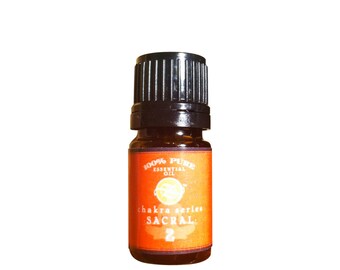 2. Sacral / Sex Chakra Essential Oil Blend