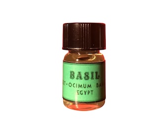 Basil Essential Oil, Ocimum basilicum, Sweet, Egypt