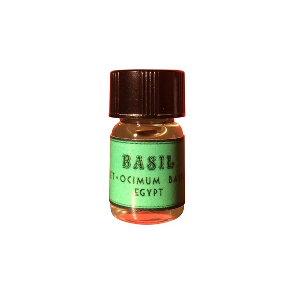 Basil Essential Oil, Ocimum basilicum, Sweet, Egypt