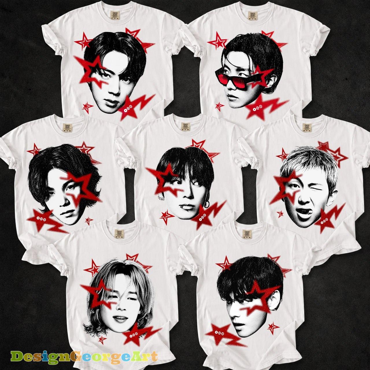 V Bts T Shirt - Etsy