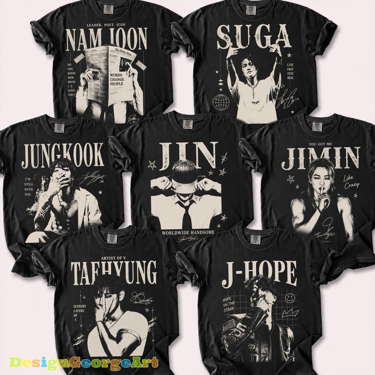 Jin T Shirt Png - Etsy