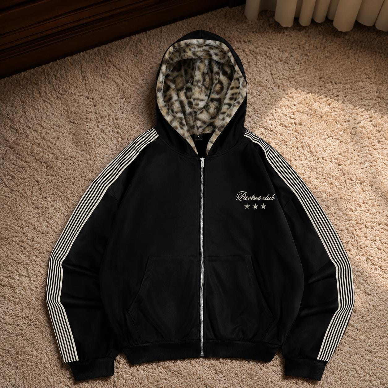 Y2k Leopard Jacket - Etsy