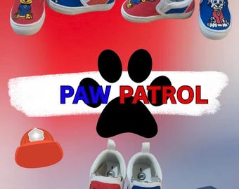 Paw patrol Handpainted shoes