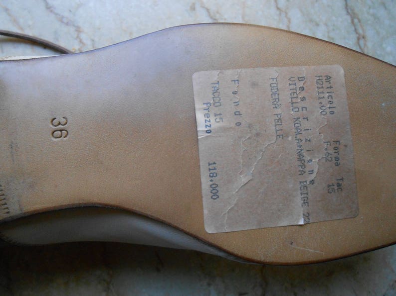 marked MAB studio Bologna EU size 36 Vintage Oxford woman shoes handcrafted Italian vintage shoes new unused leather two colors shoes