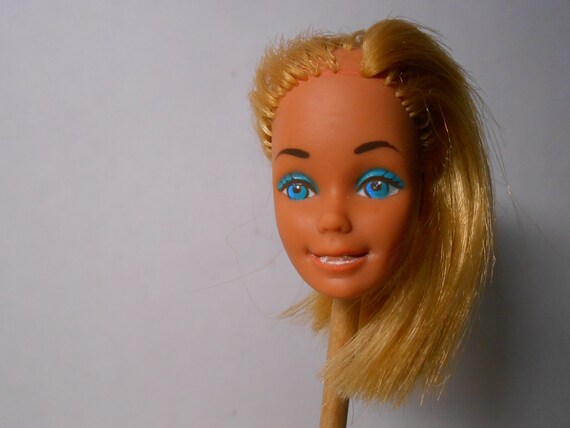 Vintage barbie best sale head