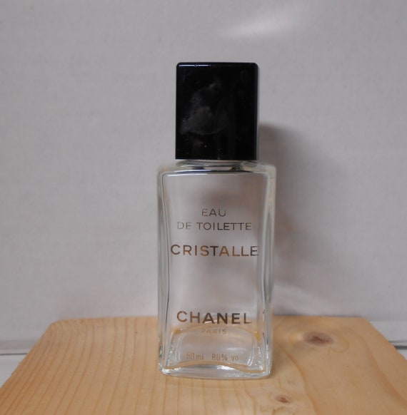 Vintage Old Coco Chanel Eau De Parfum Paris Empty Perfume Bottle Collectible