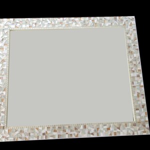 Large Wall Mirror, Mosaic Mirror, Neutral Home Decor - Etsy