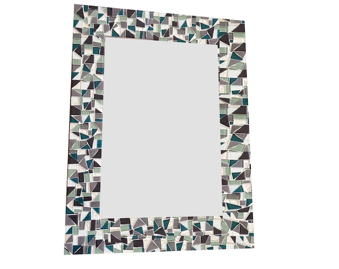 Wall Mirror, Round Mosaic Mirror, Wall Decor - Etsy
