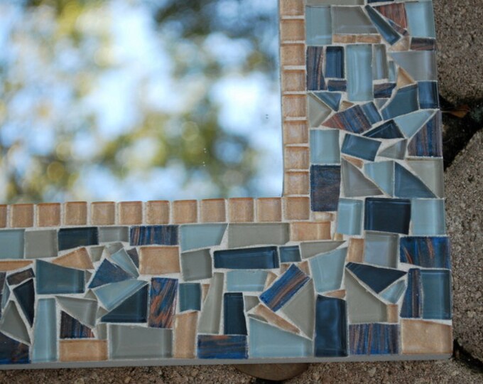 Decorative Mosaic Mirror Wall Art Etsy