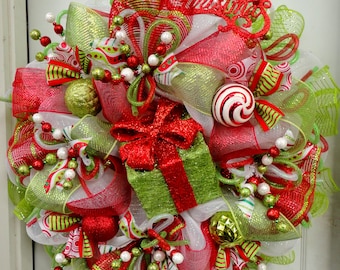 Pine Christmas Swag Table Christmas Centerpiece Christmas Etsy