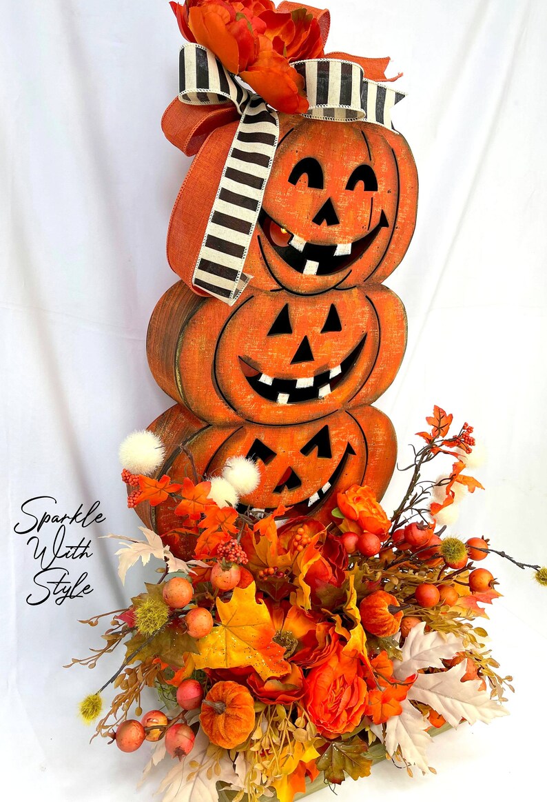 Fall Floral Arrangement Centerpiece Fall Decoration Etsy