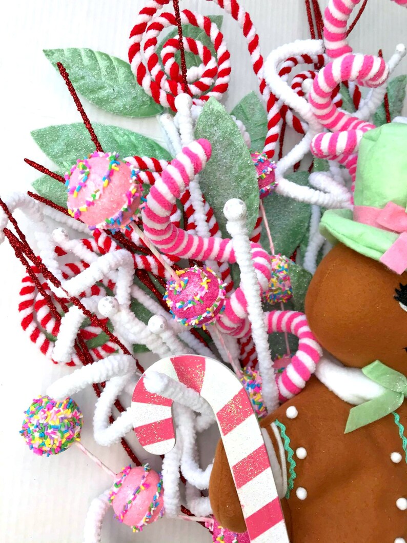 Gingerbread Christmas Tree Topper Candy Land Christmas | Etsy