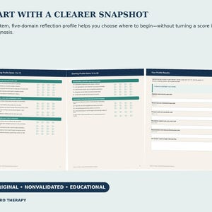 Burnout Recovery Workbook, Mental Load Reset, Fillable PDF for Overwhelm, Self Care Planner, Therapist-Created Tool image 3