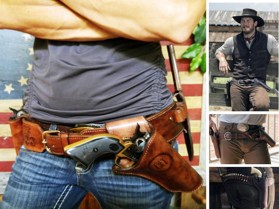 Double Pistol Belt Pouch