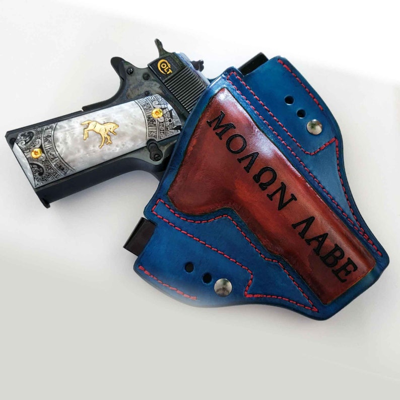 1911 holster
leather holster
IWB Holster
OWB Holster
Ambidextrous Holster
Glock holster
M&P Holster
Beretta m9 holster
sig sauer holster
appendix carry holster
custom holster