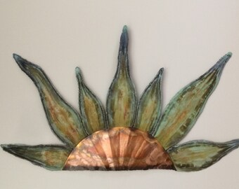 Copper Wall Art Etsy