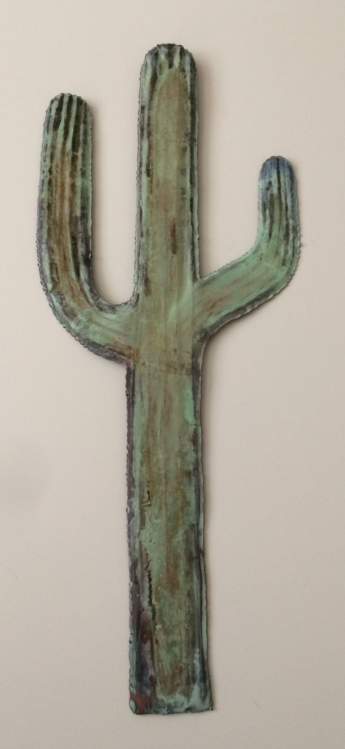 Copper Cactus/southwest Wall Art/southwest Decor/cactus Metal Etsy Canada