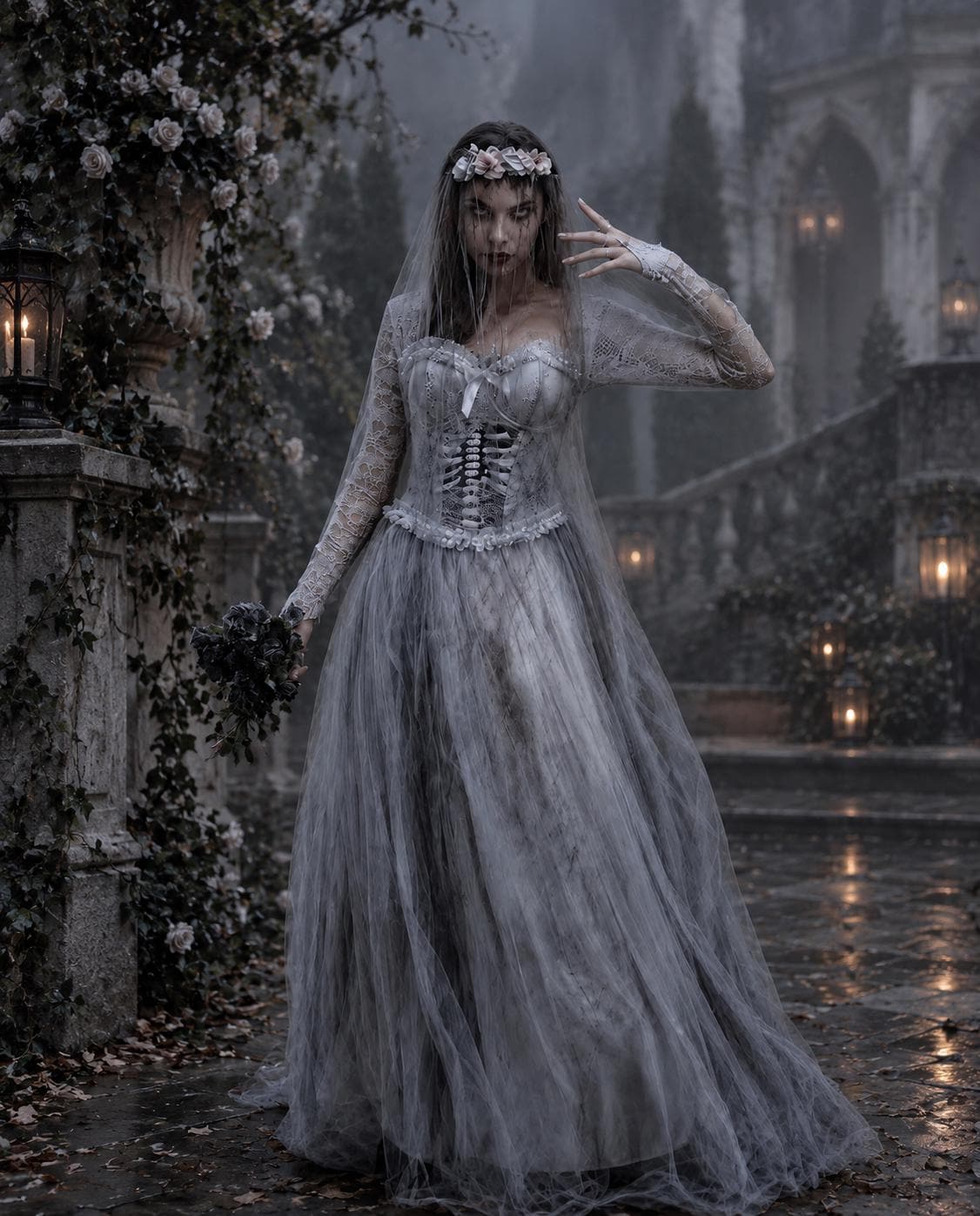 Victorian Bridesmaid Dress