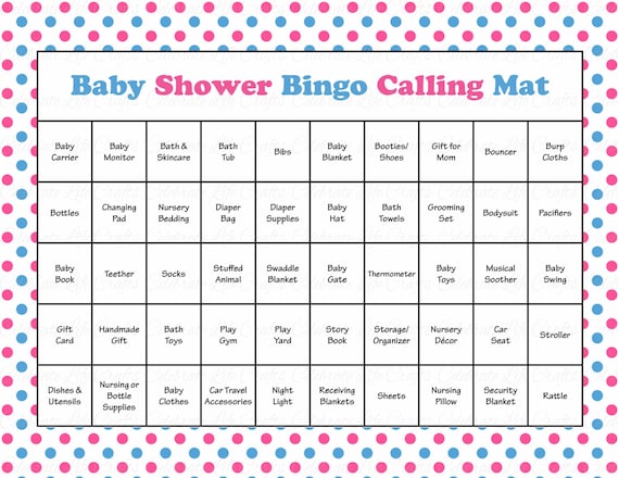 100 Baby Shower Bingo Cartes De Bingo Préremplie Garçon | Etsy France
